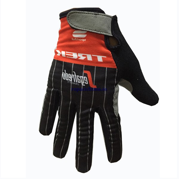 2017 Trek Guantes Largos rojo